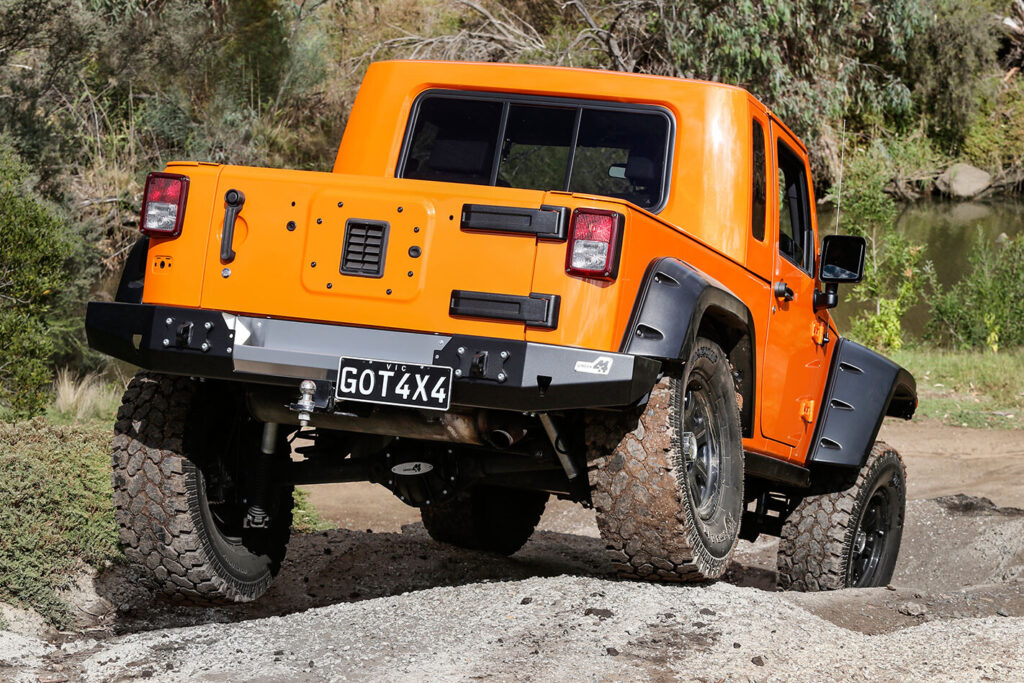 Jeep Wrangler ute rear
