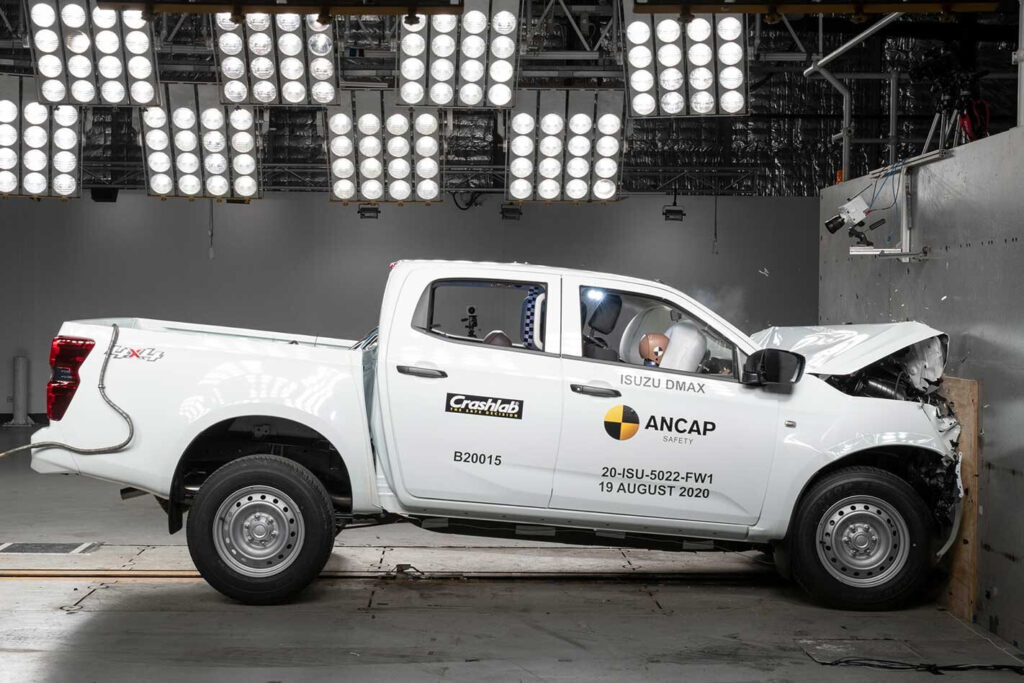 2021 D-MAX gets five-star safety rating
