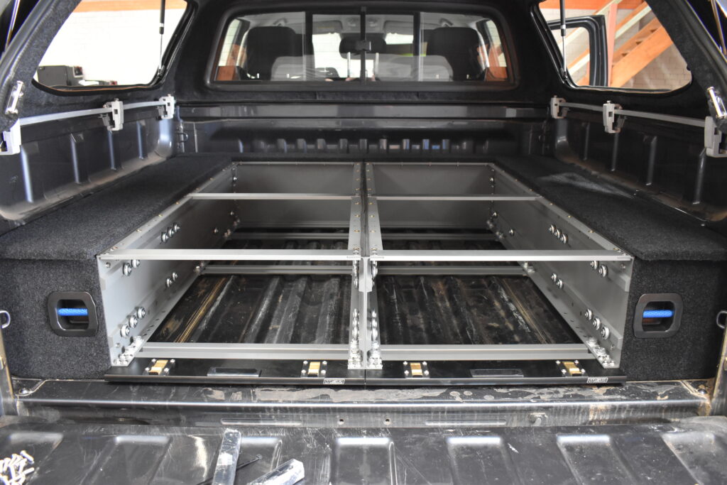 D-MAX gets an MSA drawer system and drop slide