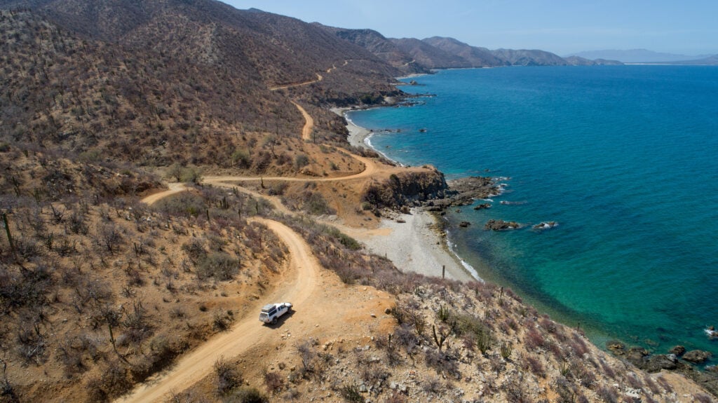 Baja, USA and Mexico