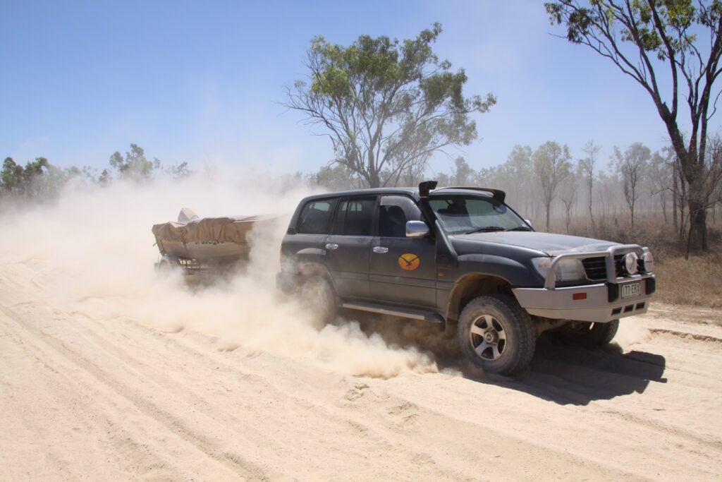 4x4 and tinny