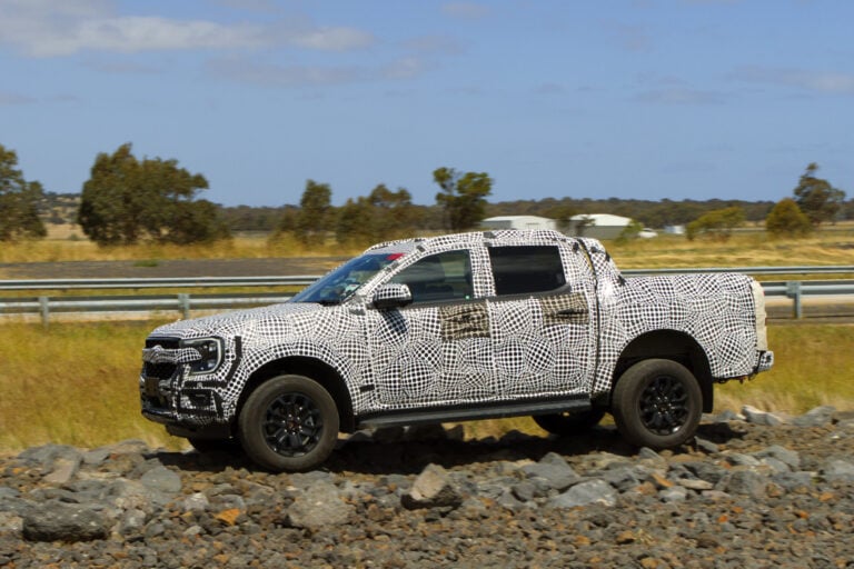 2022 Ford Ranger prototype