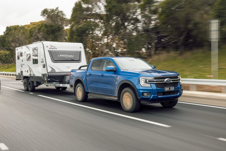 2023 Ford Ranger tow test