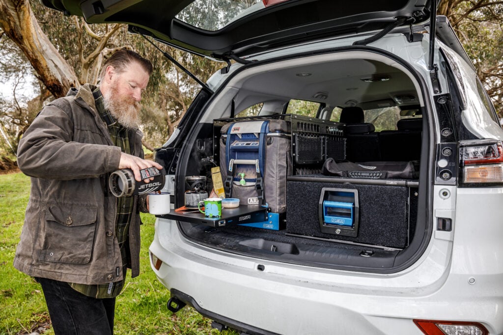 MSA 4x4 cargo storage