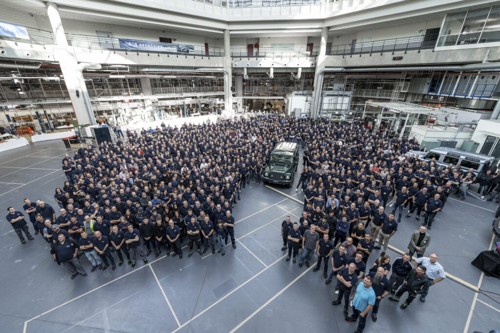 INEOS Grenadier production line