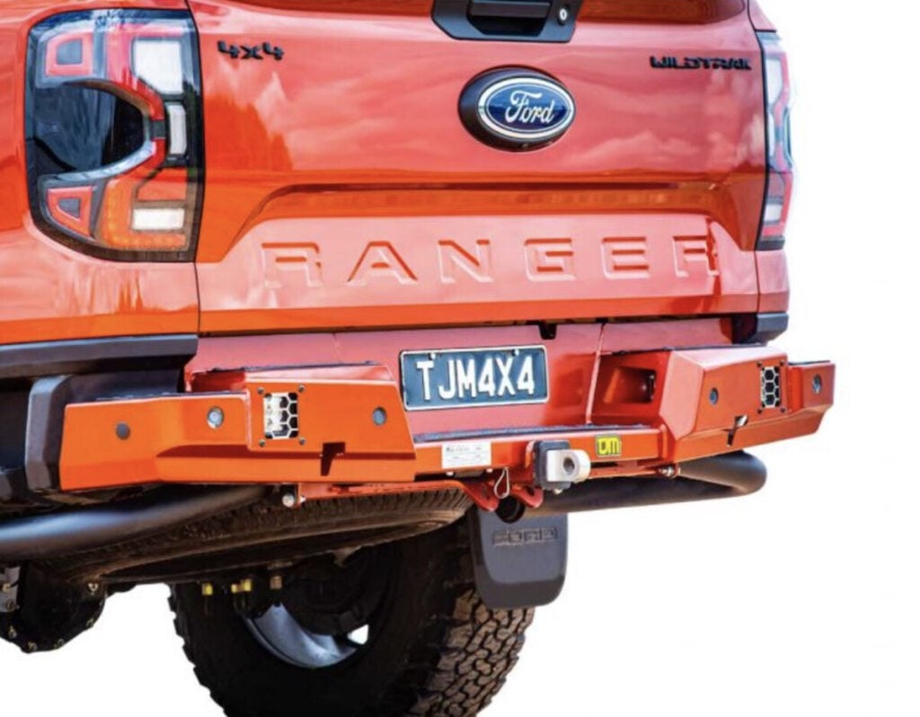 TJM Rear Protection Step Tow Bar