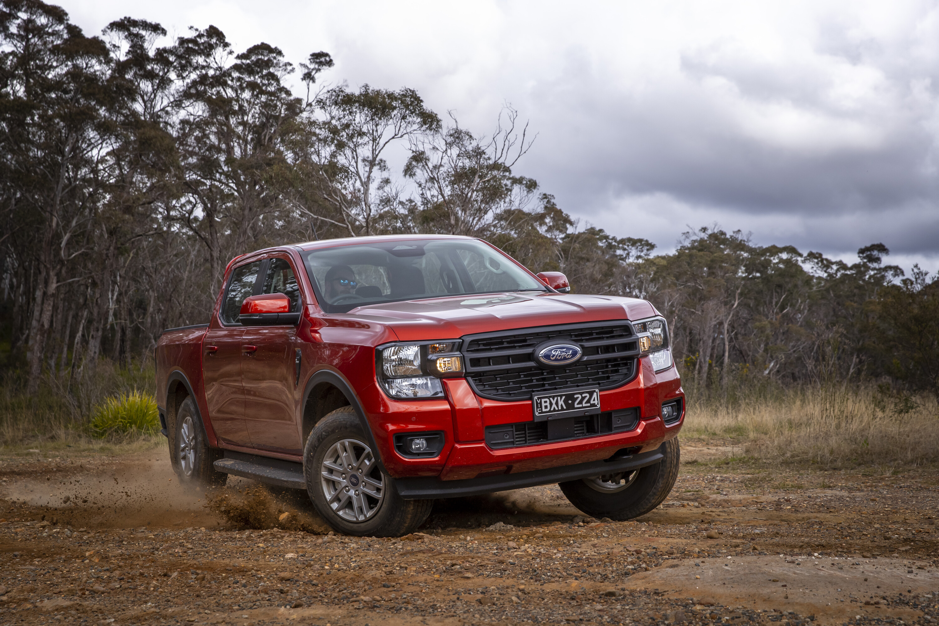 2022 Ford Ranger XLS ute red