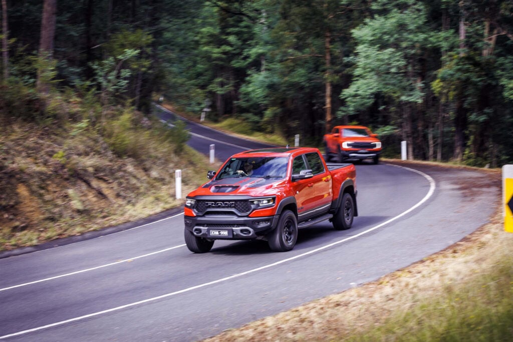 Ram Ranger 2023 RAM TRX 1500 vs Ford Ranger Raptor: Hero trucks compared