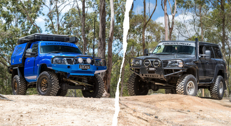 Two Nissan Patrol customs