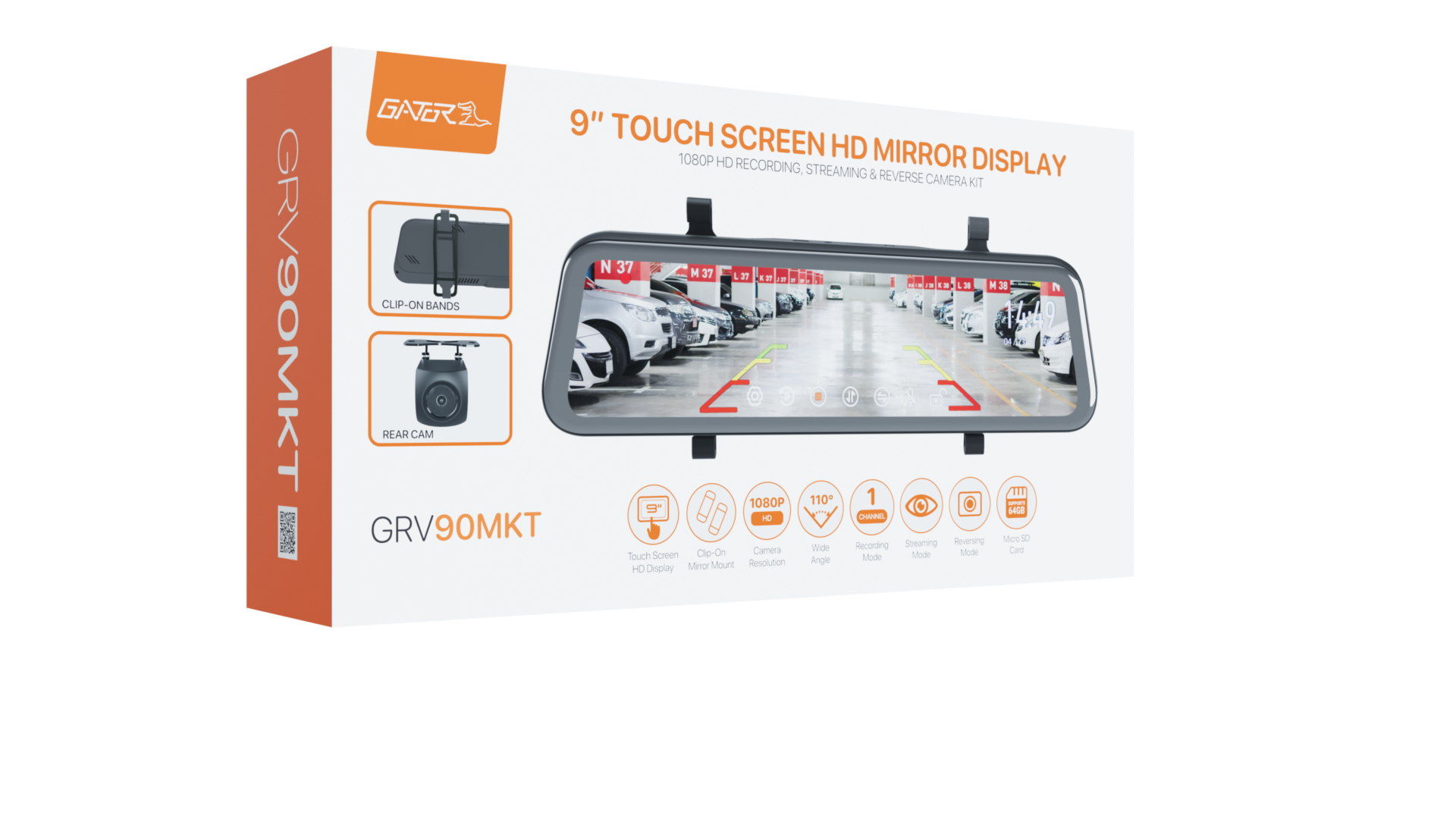 2023 Ford Ranger build: Gator GRV90MKT rear camera