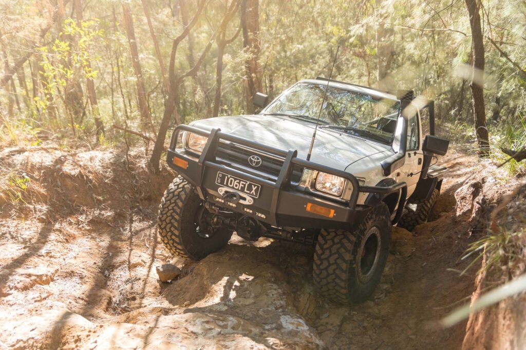 Busted knuckles: DIY-built Toyota HiLux LN106