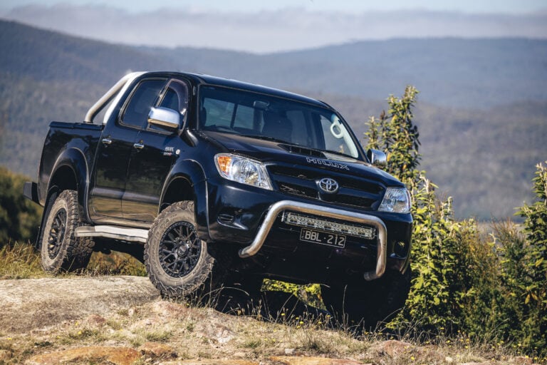 V8-powered HiLux built by Marks 4WD
