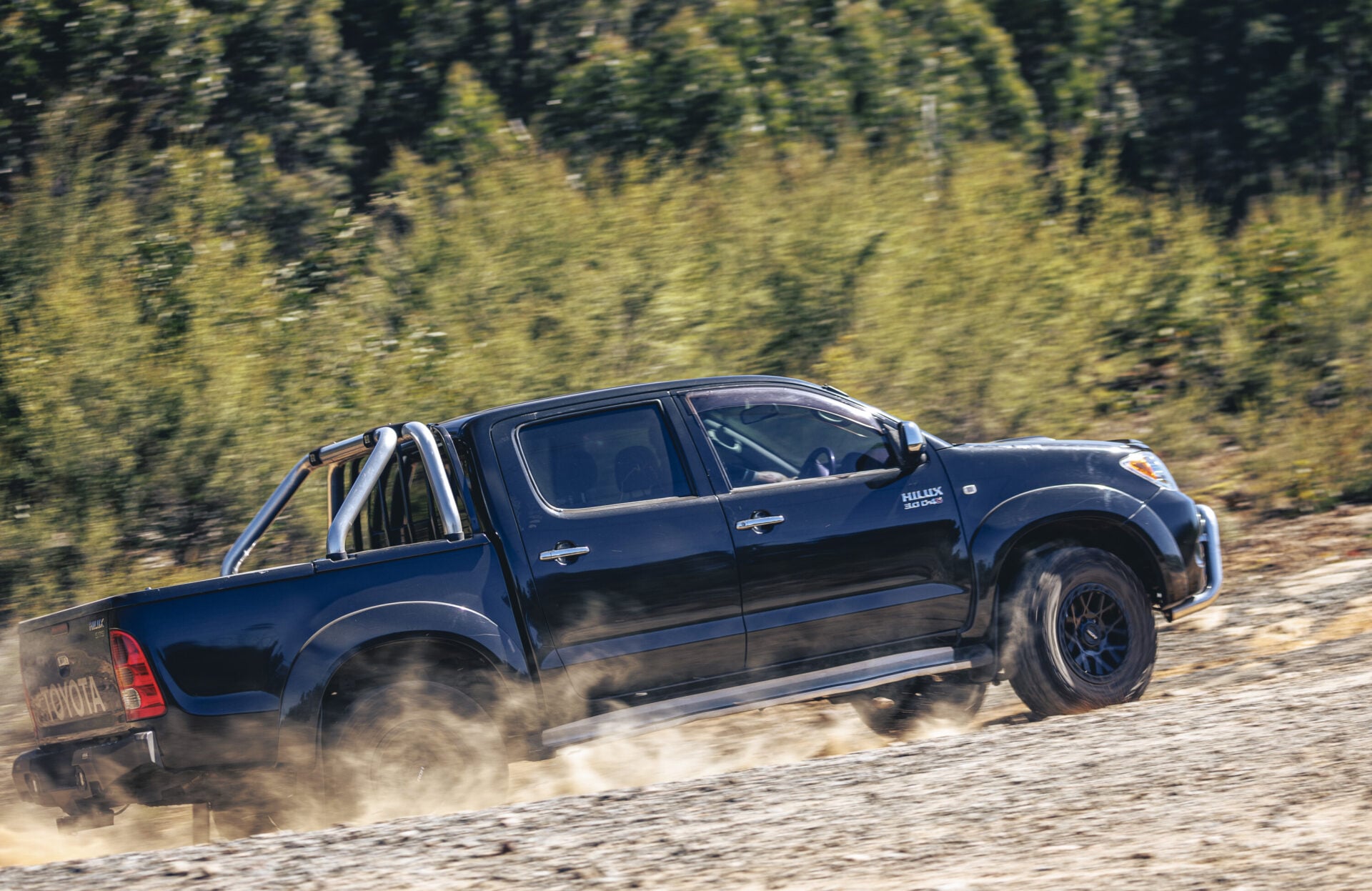 V8-powered HiLux built by Marks 4WD