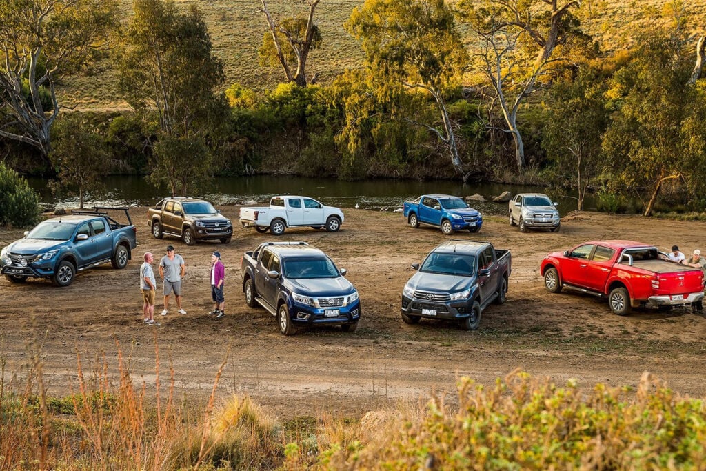 2015 Toyota Hilux v Ford Ranger v Holden Colorado v Isuzu D-Max v Mazda BT-50 v Mitsubishi Triton v Nissan Navara v Volkswagen Amarok comparison