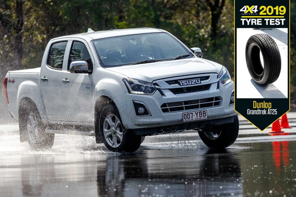 4x4 Tyre Test 2019 Dunlop Grandtrek AT25