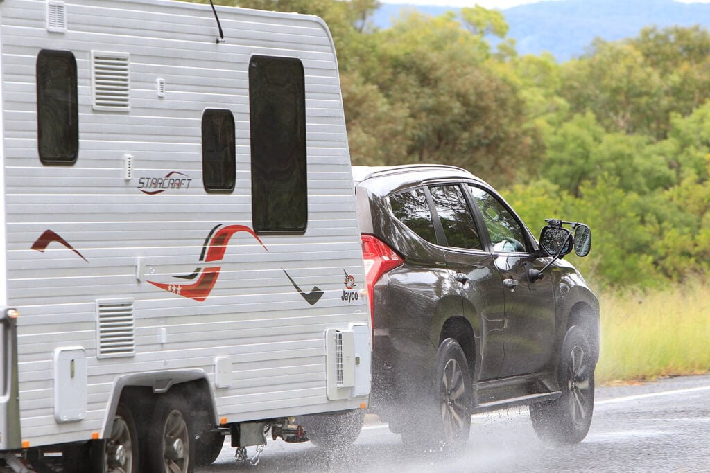 Payload balance Mitsubishi Pajero Sport
