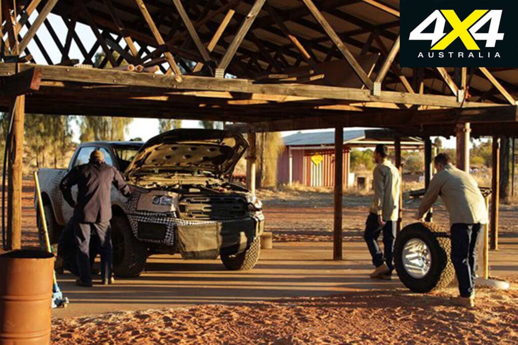 2019 Ford Ranger Raptor development mule