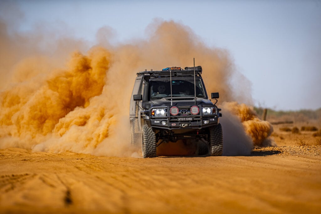 How to 4x4 on dirt