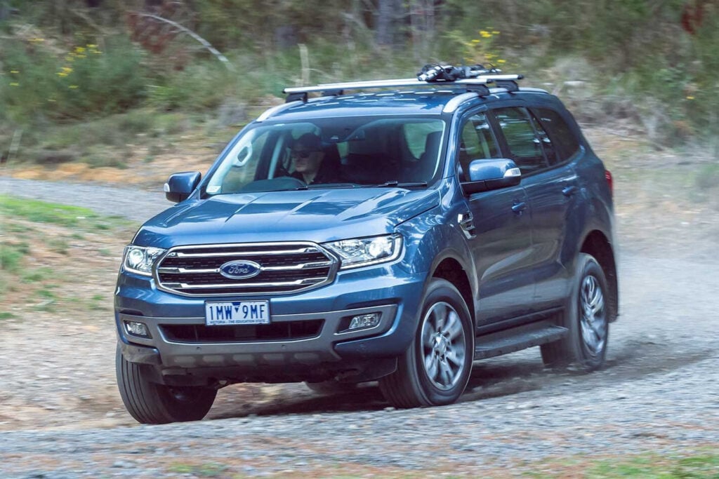 Ford Everest range standard Autonomous Emergency Braking