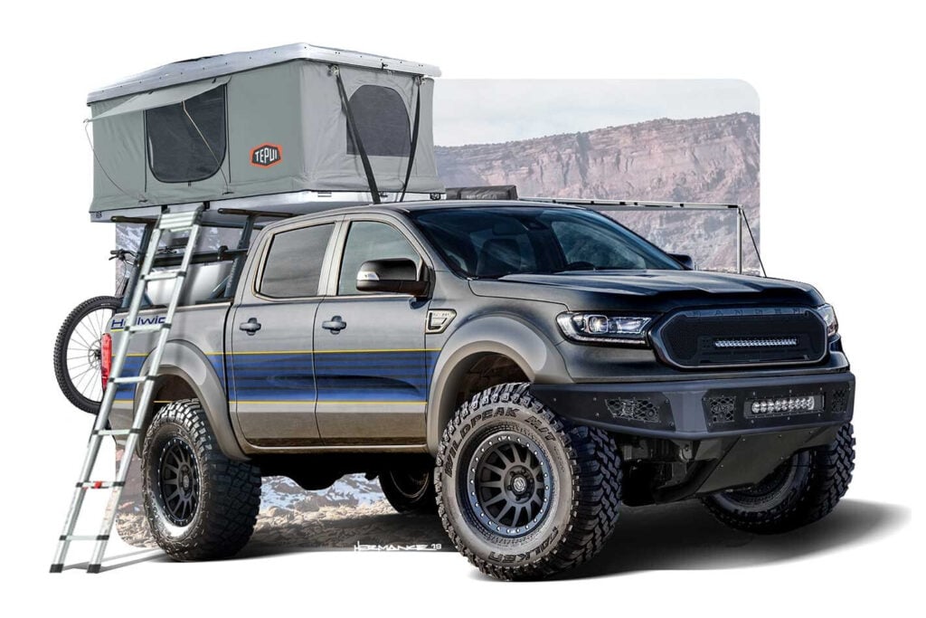 Custom Ford Rangers SEMA Show debut announced