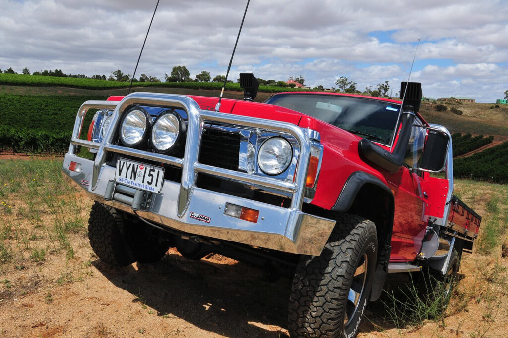 Nissan Patrol V8 headlights