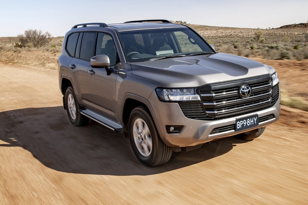 2022 Toyota LandCruiser 300 Series range for Australia