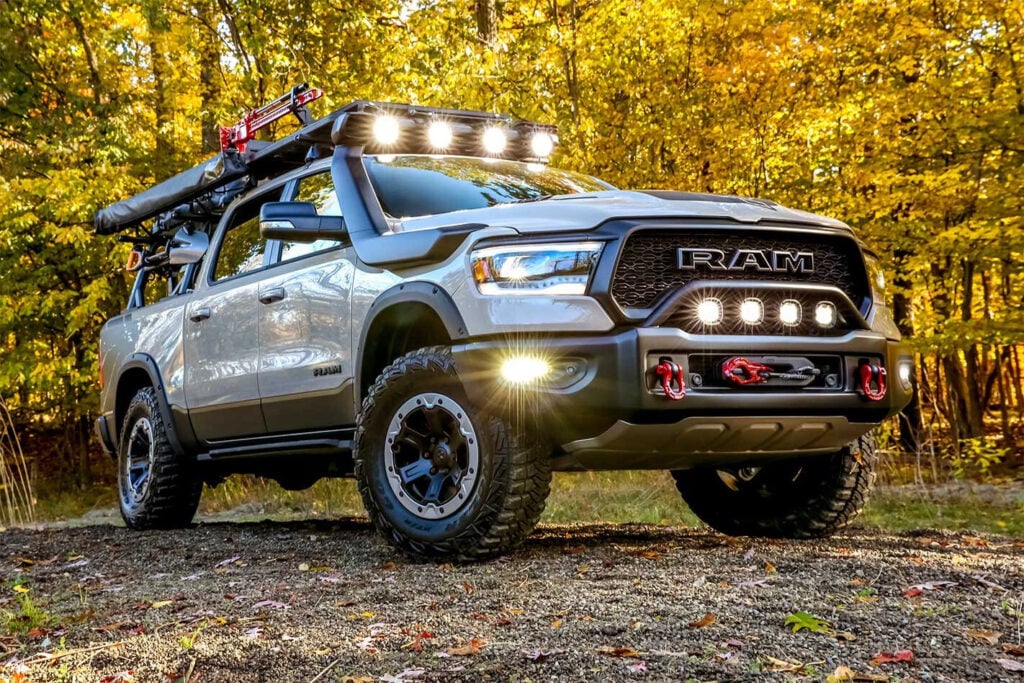 Ram 1500 Rebel OTG concept LED lights