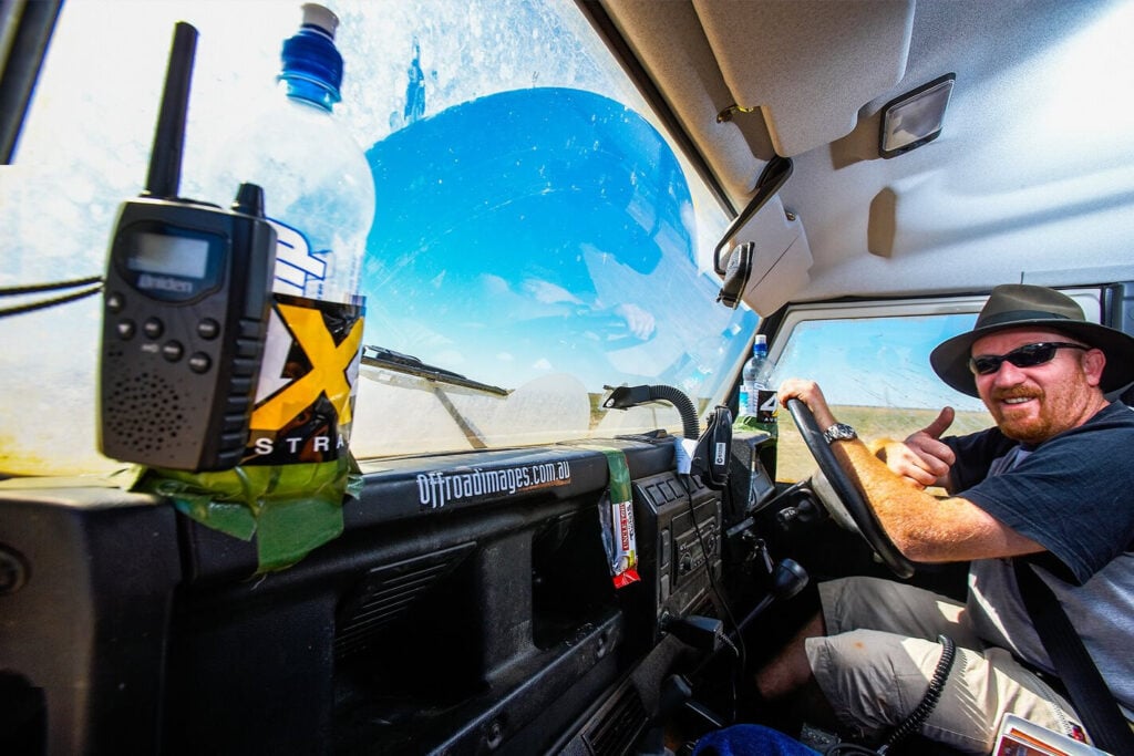 When Land Rover Defender received Cup holders