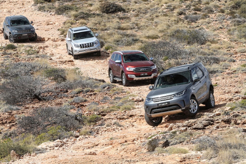 Everest Trailhawk Discovery Prado nw