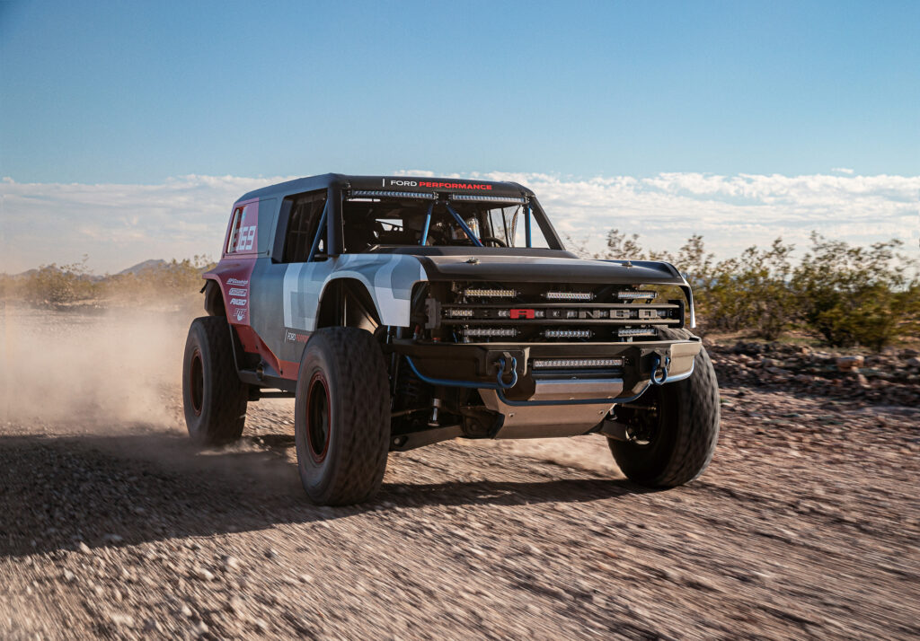 Ford Bronco R race prototype hints at 2020 production model