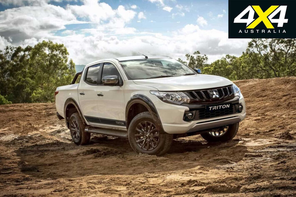 2018 Mitsubishi Triton Blackline released