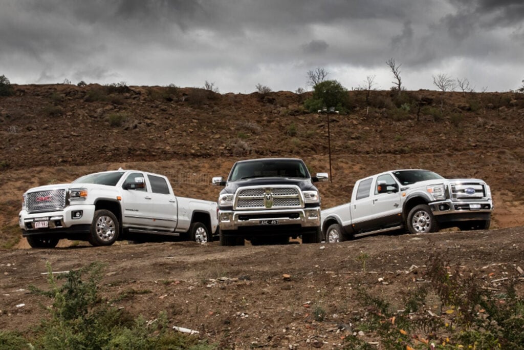 American Pick-up truck comparison