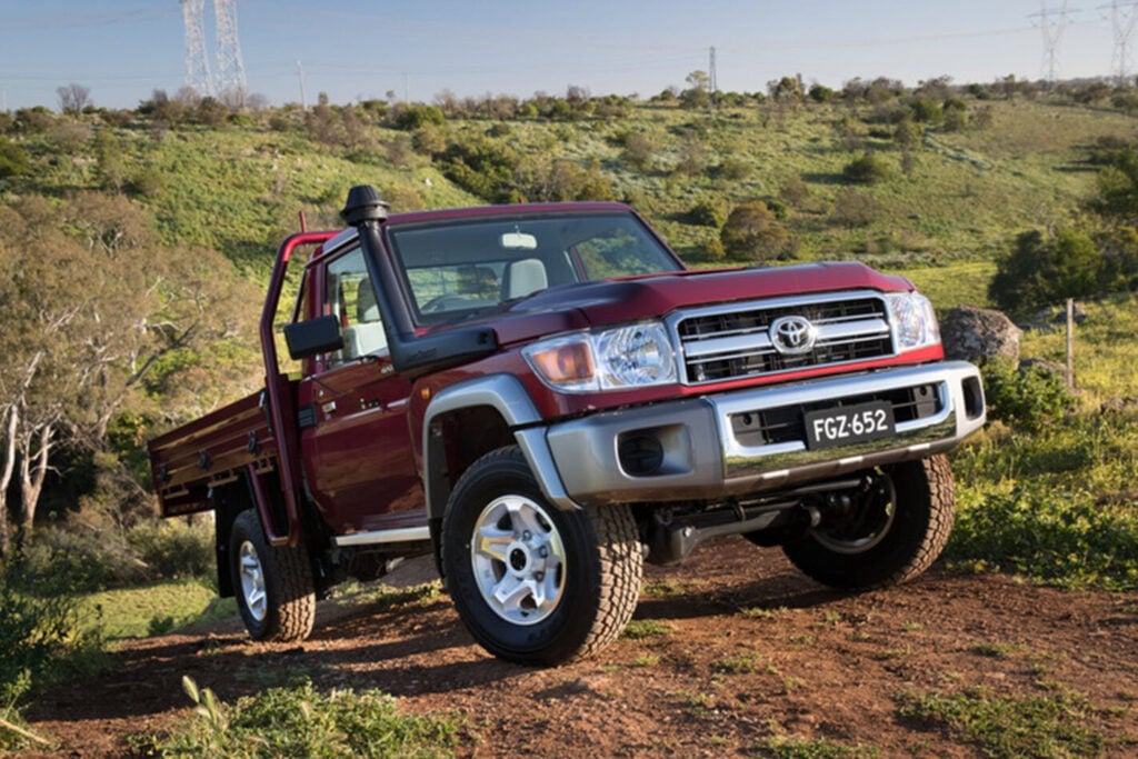 Toyota Landcruiser 70 Series' upgraded