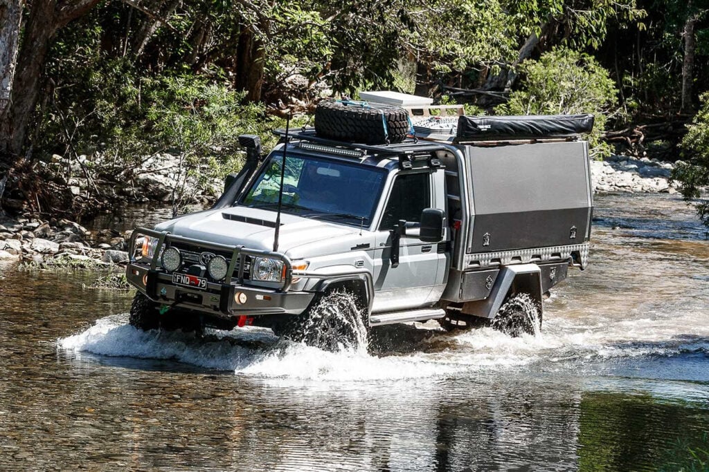 Custom portal-axled Toyota Land Cruiser 79 review