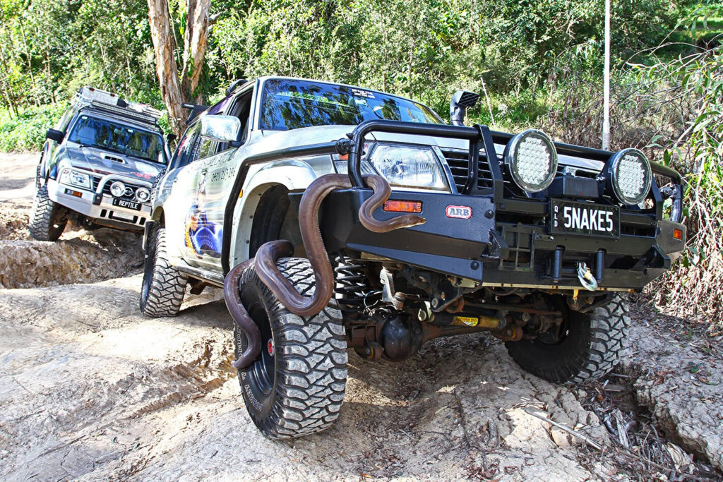 Custom 4x4: Nissan Patrols on Snake Control