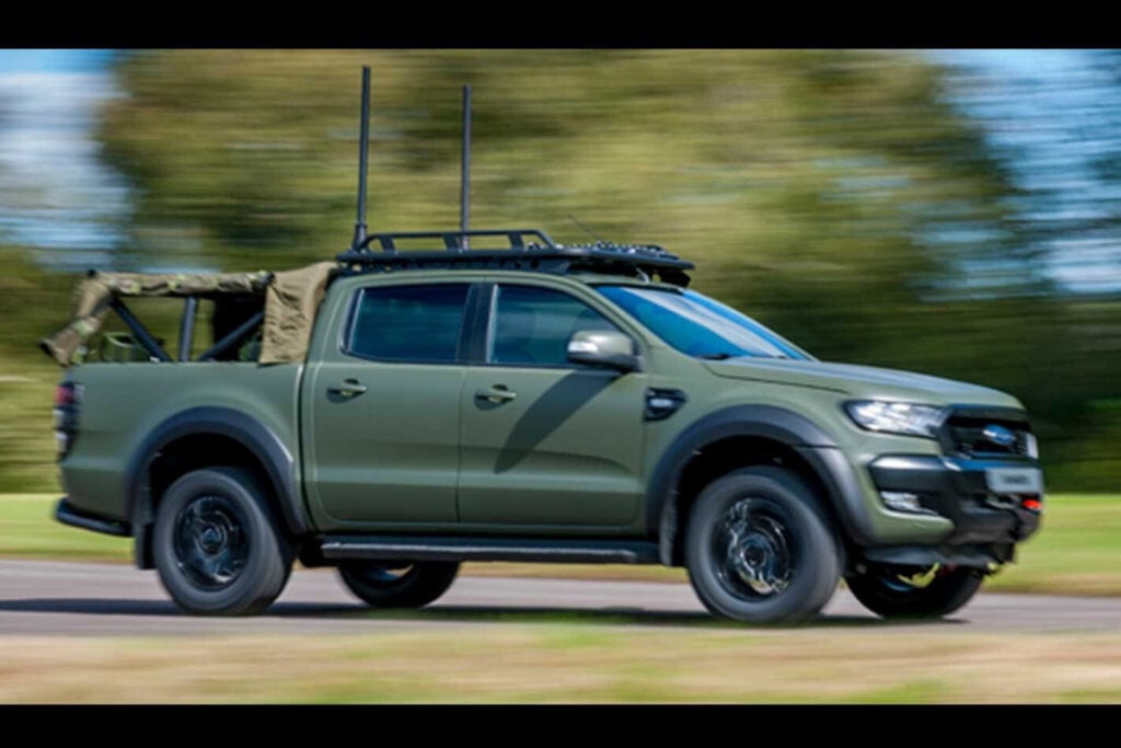 Ricardo reveals military-spec Ford Ranger
