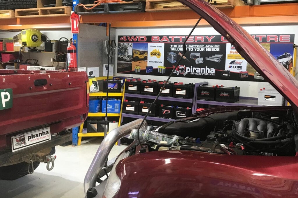 Piranha 4x4 Battery centre