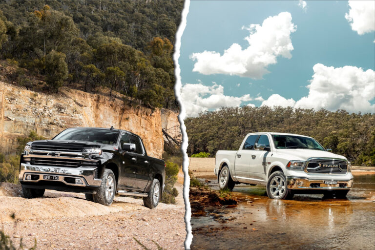 RAM 1500 and Chevrolet Silverado 1500 specs compared