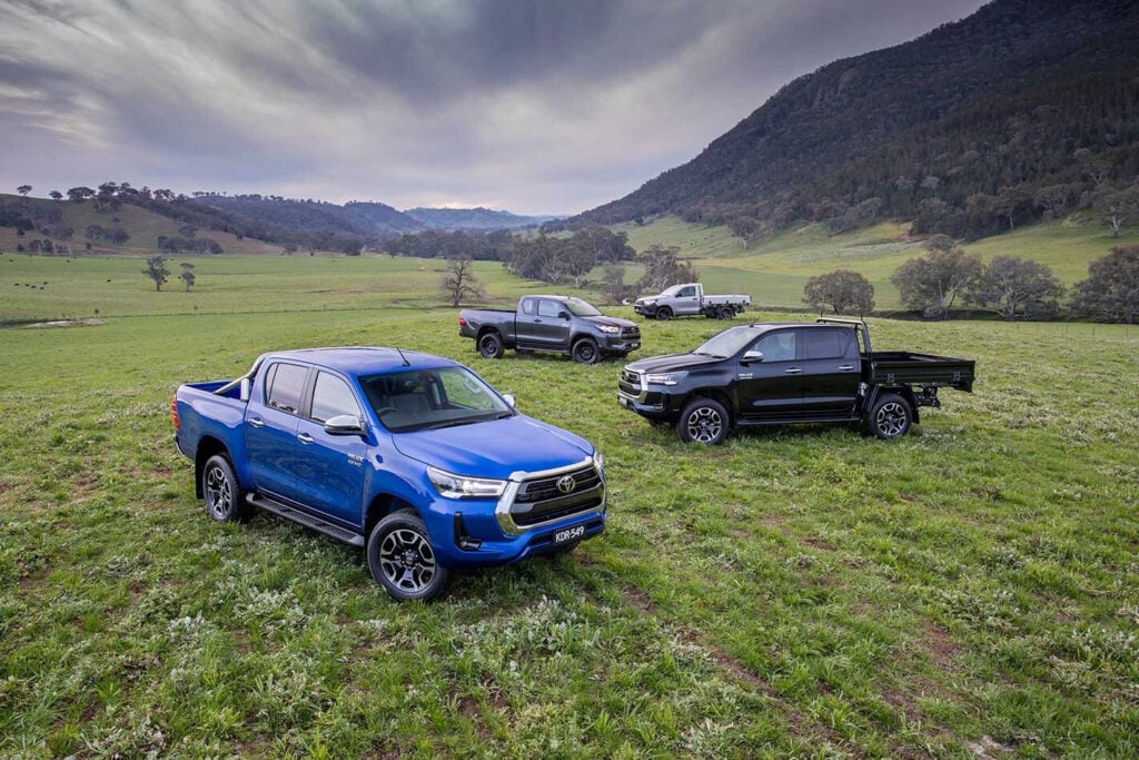 2021 Toyota Hilux range