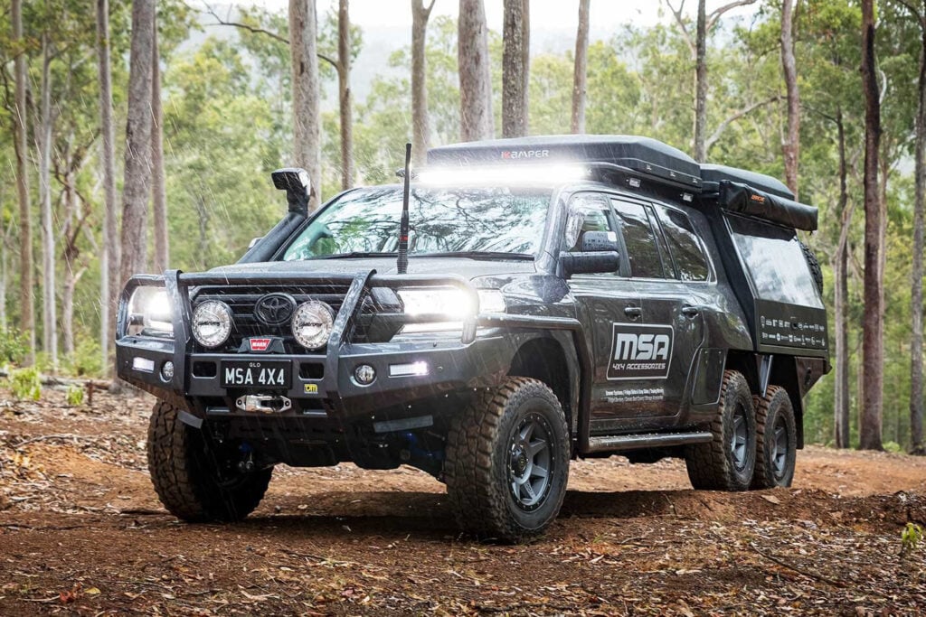 MSA 4x4 Toyota LandCruiser 200 6x6 Project Super Cruiser review