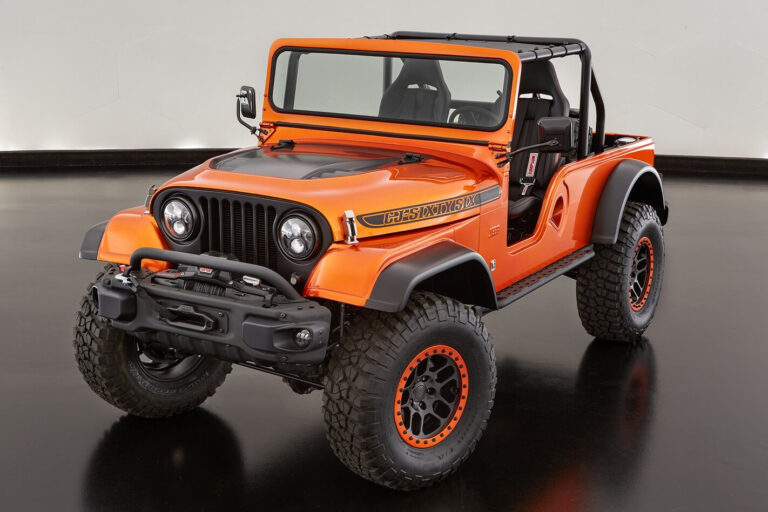 Jeep Wrangler CJ66 showcases new Mopar Engine Kit