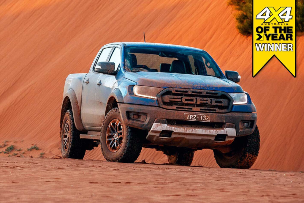 Ford Ranger Raptor crowned 4x4 of the Year