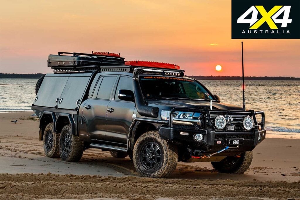 Custom Toyota Land Cruiser 200 6x6 review