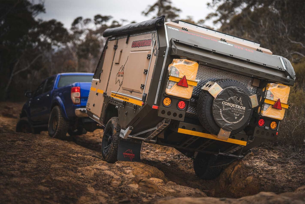 Conquerer UEV-490 camper trailer product test