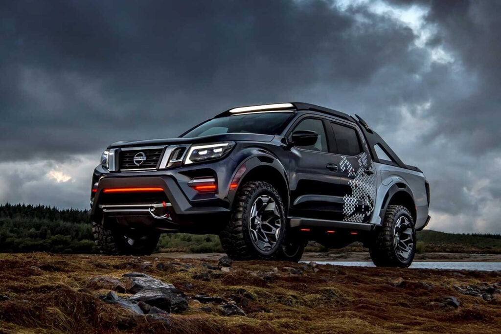Navara concept shoots for the stars