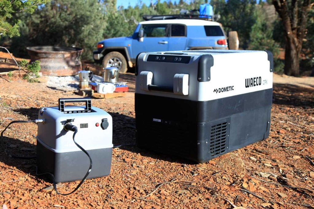 Waeco CFX40 fridge and accessories Product Test
