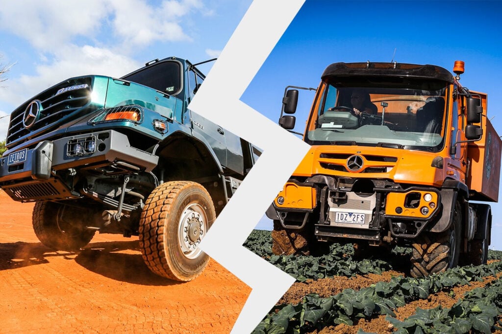 Mercedes-Benz U430 & 6x6 Zetros