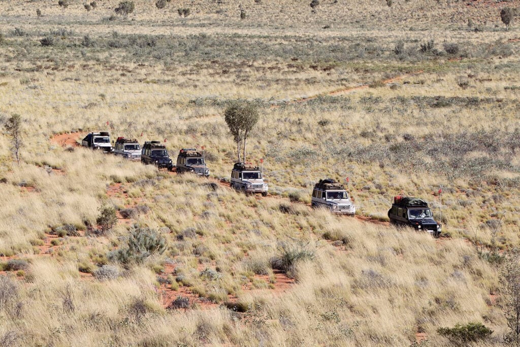 2011 Mercedes Benz G Wagen convoy