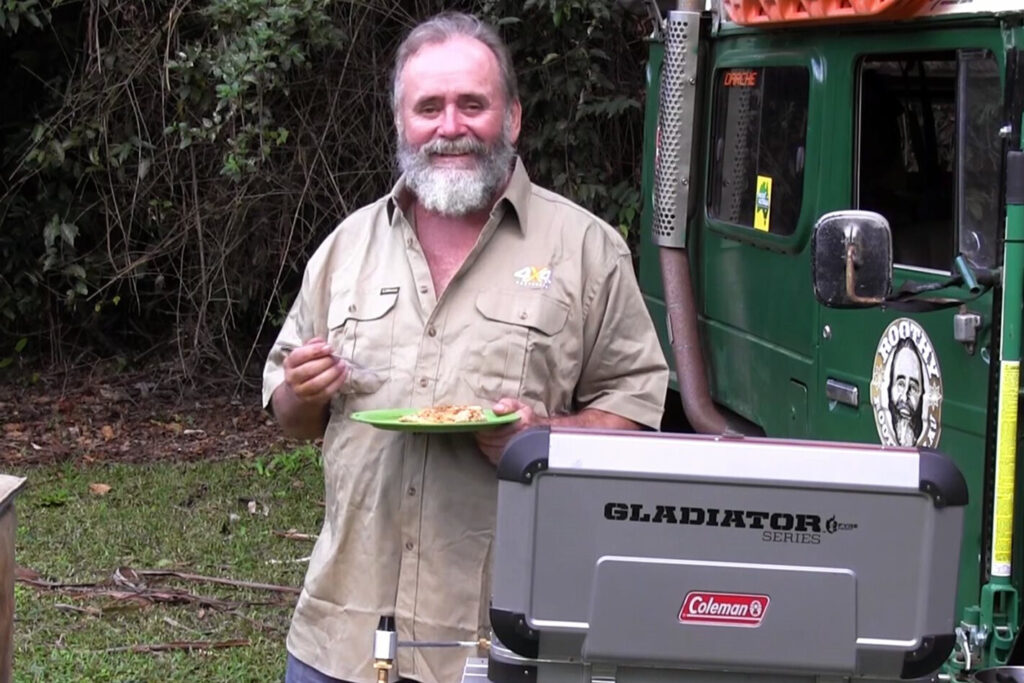 Bush cooking with Roothy: Ginger fish