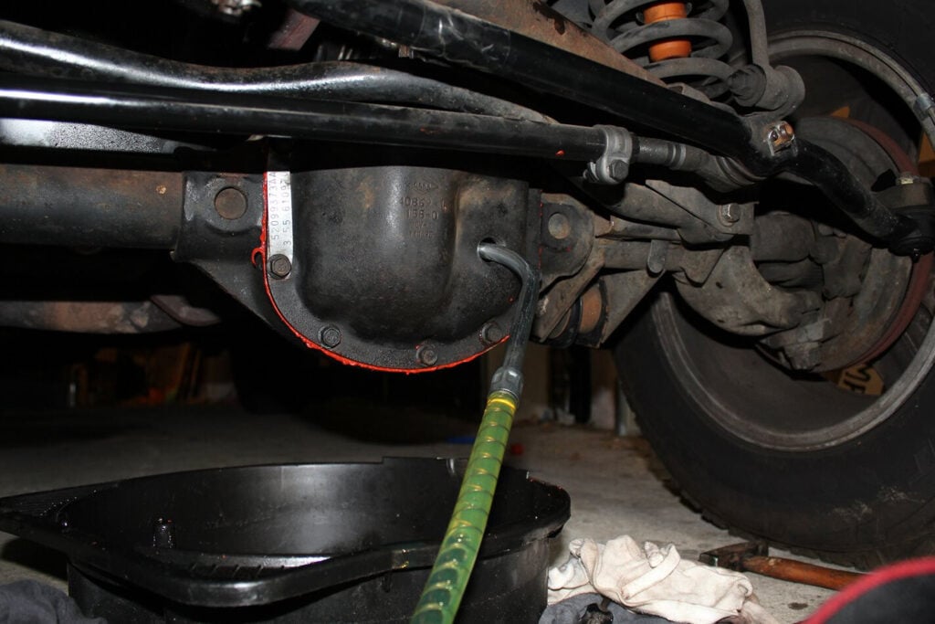 diff oil change main